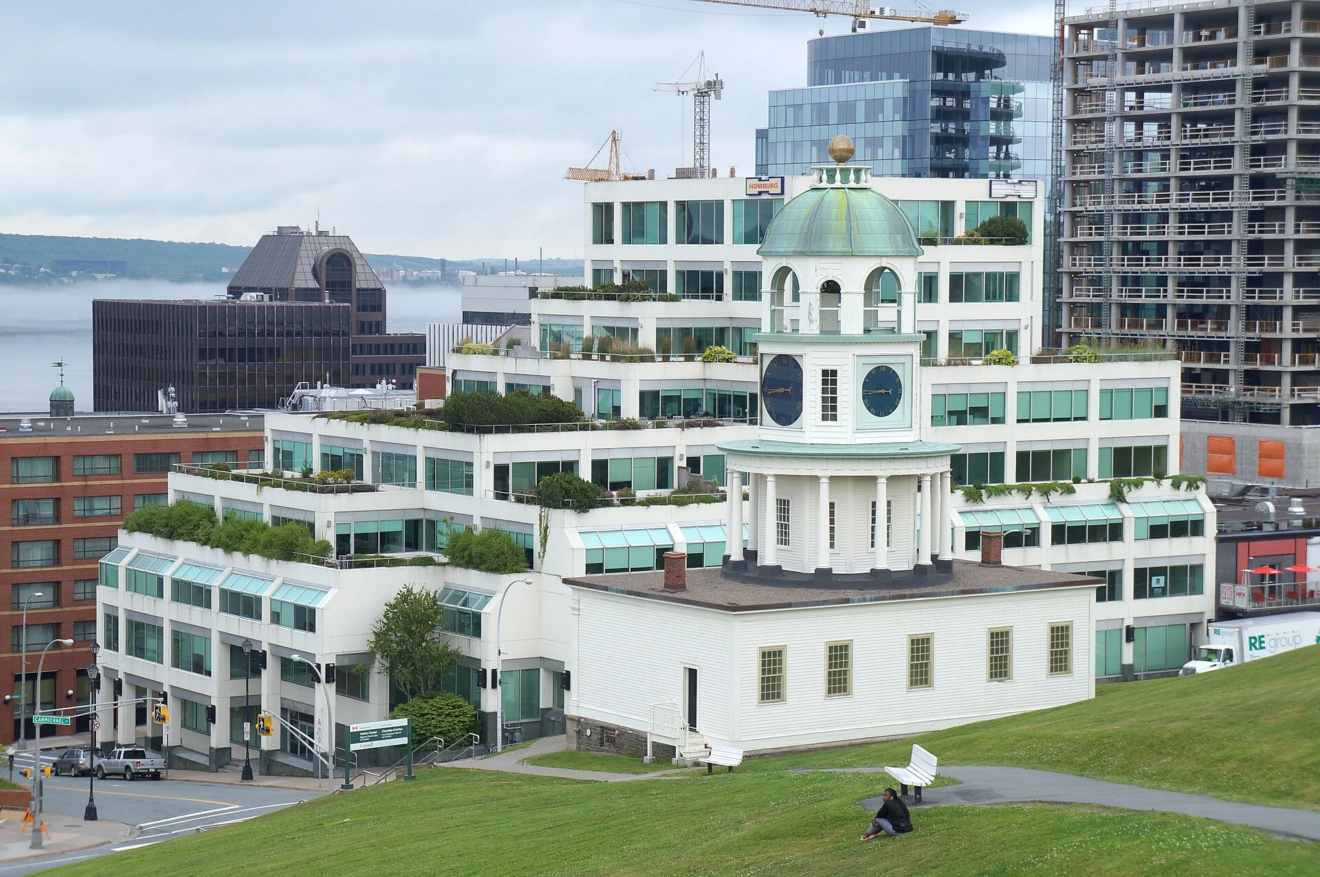 City of Halifax. Halifax to Quebec City heritage buildings as diorama reference