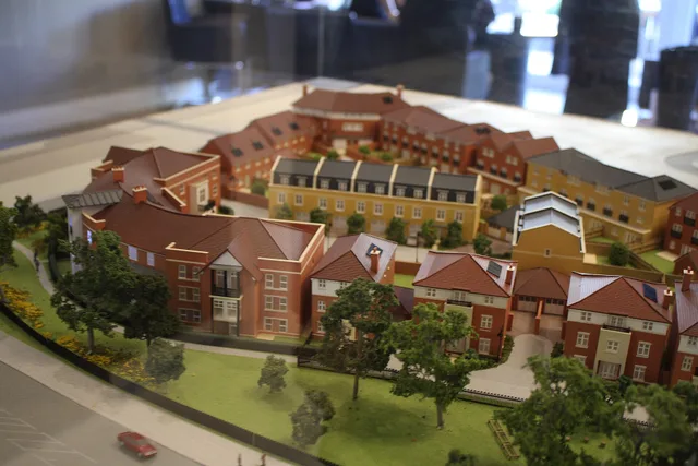 This is the scale model of the Cala Homes development at Ickenham Park. It's being built on top of the former US Naval base RAF West Ruislip, which stood on the site since the 1970s. There's a comprehensive and touching catalogue of the site at the end of it's operation here:- www.flickr.com/photos/. Miniature Building Mistakes to Avoid Before You Start